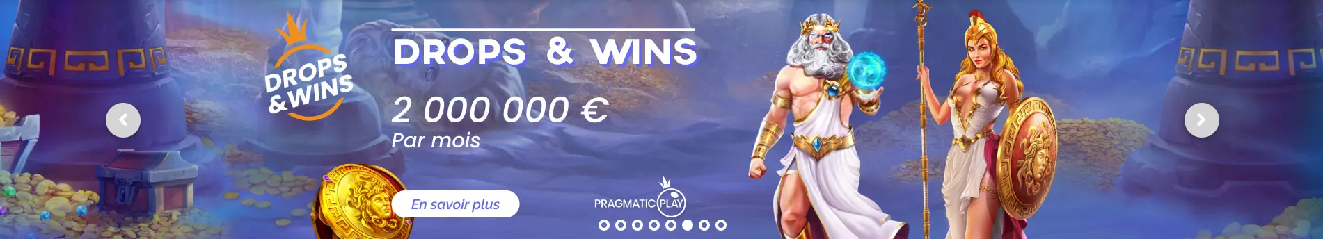 Drop and Wins APHRODITE CASINO 