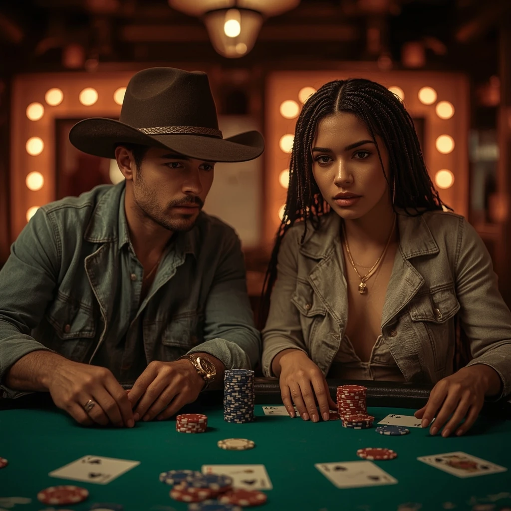 photo de deux joueurs de poker APHRODITE CASINO