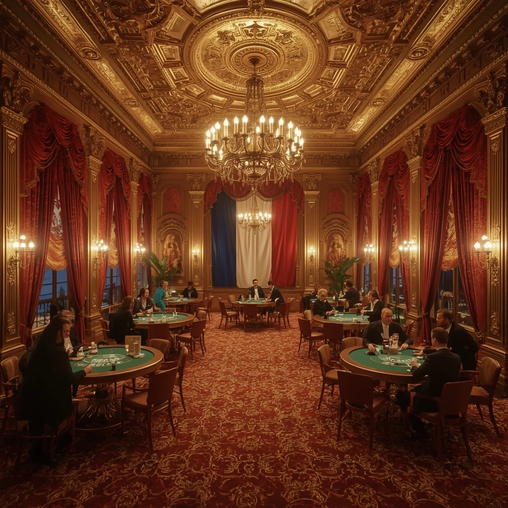 Le casino et le drapeau français APHRODITE CASINO